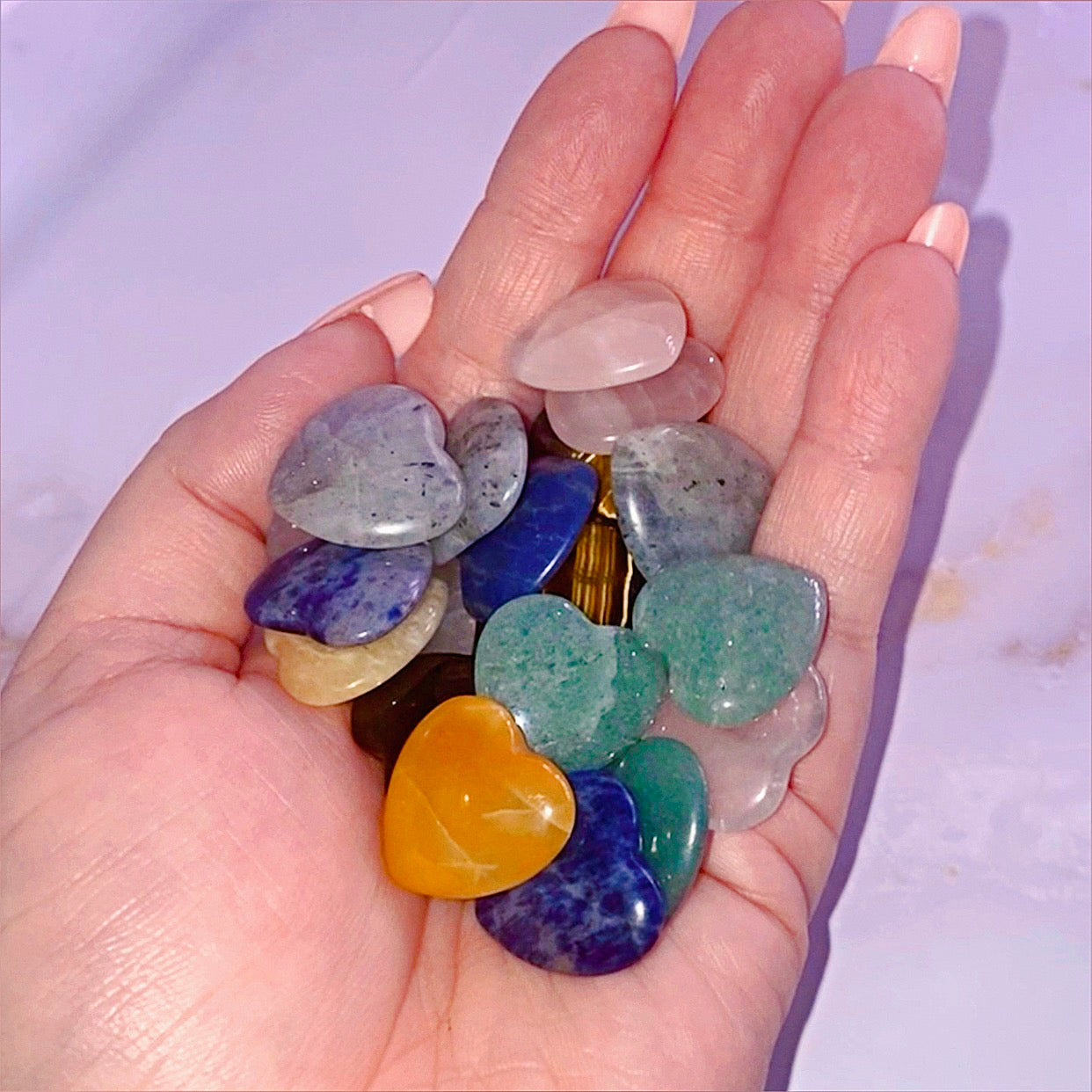 Mini Crystal Hearts