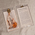 Prayer Cards with Sacred Medals