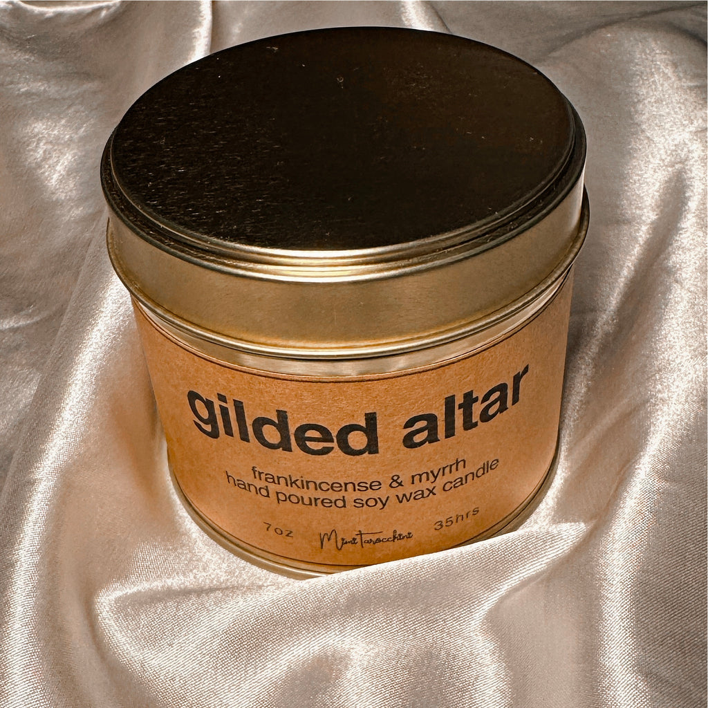Gilded Altar Candle