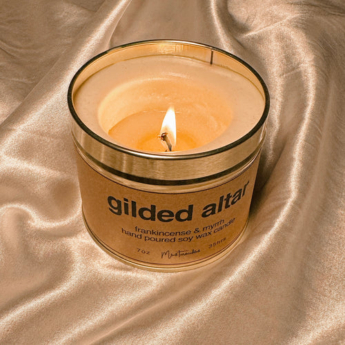 Gilded Altar Candle