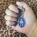 Miraculous Medal Keychain (Mary)